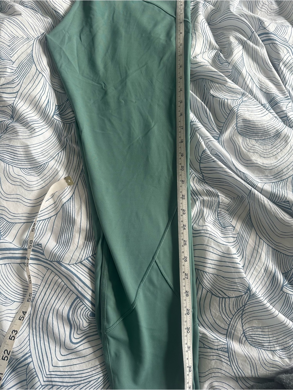 lululemon athletica Leggings in Teal Green